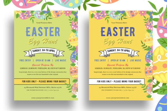 Download Easter Egg Hunt Festivel Flyer - Easter Collection