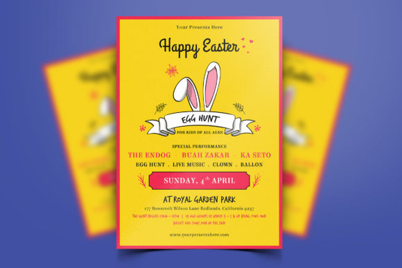Download Easter Egg Hunt Festivel Flyer - Easter Collection