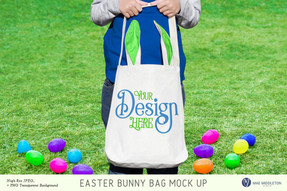 Download Easter Mock Up - Bunny Bag - Easter Collection