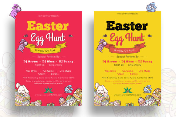 Download Easter Egg Hunt Festivel Flyer - Easter Collection