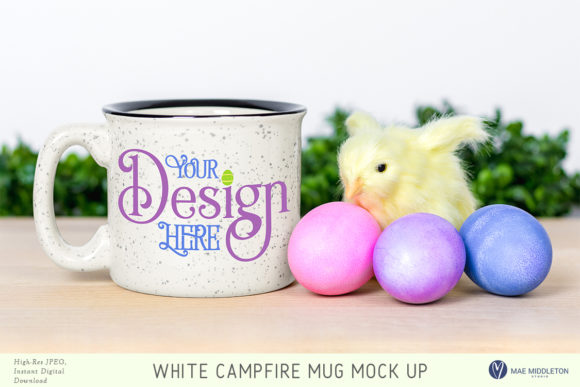 Download Campfire Mug Mock Up for Easter - Easter Collection