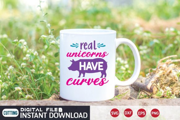 Download Real Unicorns Have Curves Svg - Unicorn Collection